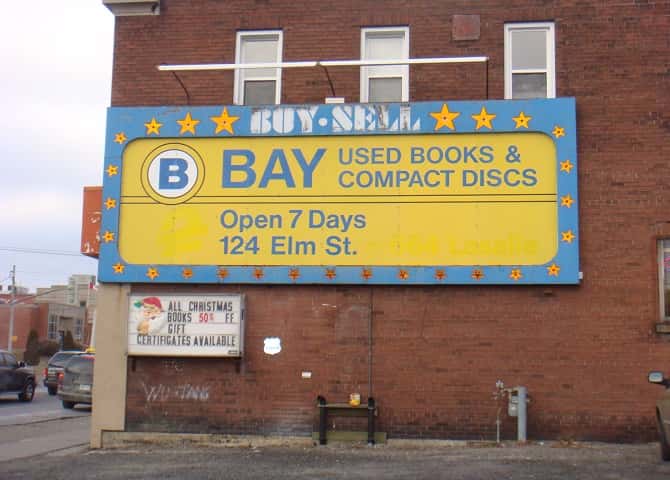 Bay Used Books, a Sudbury institution since 1975, What to do in Sudbury, Sudbury Canada